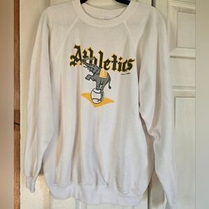 Vintage Oakland Athletics Swestshirt XL